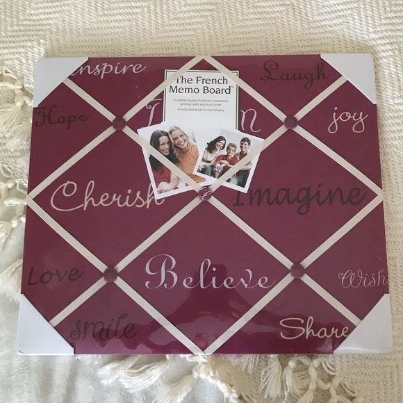 Brand New French Memo Board - Picture 2 of 5